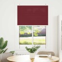  Plisségardin Bordeaux Rød 100x150 cm Stoff Bredde 99,4