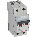 Legrand 5 stk TX³ MCB automatsikring B6 1P+N 2M 10/10kA