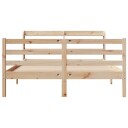  Sengeramme med hodegavl 150x200 cm heltre furu 3306647