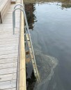 9 trinn Bryggetrapp Badetrapp SF varmgalvanisert stål