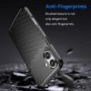iPhone 16 Thunder Series TPU-deksel Svart
