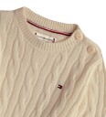 Tommy Hilfiger Genser   Strikk   Kabel   Myk Gold Melert BEIGE   Tommy Hilfiger   74   Genser