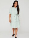 A View Linen Dress   Green   36