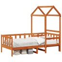  Dagsengsett 2 pcs Vokset Brun Massiv furu