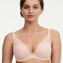 Chantelle BH EasyFeel Norah Chic Plunge T-Shirt Bra Lysrosa E 75 Dame