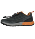Merrell Sko Agility Peak Olive/Black/Oransje 35 Sko Grå Svart