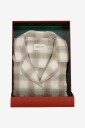 Gant   Pysjsett Pyjama CHECKED FLANNEL   Beige