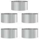  Galvanisert Planter Set Galvanisert Stål 40 cm diameter Holdbar