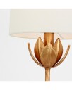 Alberto 17" Cordless Accent Lamp Antique Gold Leaf