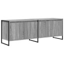  TV skap Grå Sonoma 140 x 36 x 49.5 cm Konstruert tre