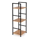 Selgro Moderne trehylle trehylle metallramme LOFT ModernHome