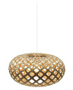 David Trubridge Kina Orange Ø100 Taklampe