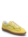 Alohas Tb.490 Rife Taupe Leather Sneakers Yellow 40