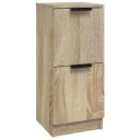 vidaXL Skjenk sonoma eik 30x30x70 cm konstruert tre