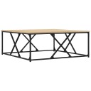 vidaXL Salongbord sonoma eik 100x100x40 cm konstruert tre