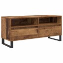  TV skap Gamle tre 100 x 34,5 x 44,5 cm Ingeniørtre og jern