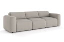 Torvasen 3 seters sofa i stoff   Lys grå