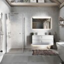 Macro Design Speil med Innfelt Belysning 80cm