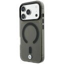 BMW M IML MagSafe Etui til iPhone 18 Pro / 17 Pro – Frostet Metall Logo, Svart