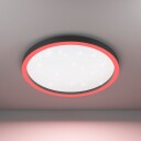 Eglo Montemorelos-Z loftlampe svart m/krystalleffekt Ø57 RGB + TW Zigbee Bluetooth