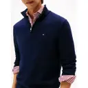 Tommy Hilfiger Herre Strikkevarer Blå M,