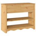  Konsollbord "DRAMMEN" 89,5x37x73 cm Solid Tre Furu