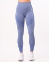LEVITY Phase Seamless Tights Blue Lolite Melange - XS
