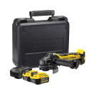 Stanley Fatmax SFMCG700M2K V20 Vinkelsliper 125mm 18V 2x4 0Ah