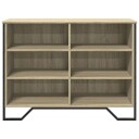  Skjenk sonoma eik 101x35,5x74,5 cm konstruert tre 8721102811234
