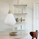 Dyberg Larsen Taklampe Stor Opal/ Messing