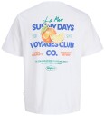 Jack & Jones   T skjorte Riviera Bright White   152 | Barn