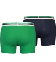 Levis Boxershorts   2 pack   Green/Navy   LeviSmall   Boxershorts Blå Grønn