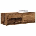  TV benk gammelt tre 80x31x25,5 cm konstruert tre