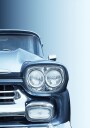 American classic car Pickup Apache 1958 Plakat Plakat / 30x40cm