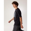 Arc"teryx Kragg Cotton Lithographica SS Herre Black XL