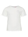Vero Moda Girl Vmlilo Ss Top Box Jrs Girl   White   146/152