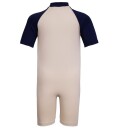 Petit Crabe Badedrakt Multi Farge UV50+ Latte/Blue 3 4 år 98 104 Badetøy Beige