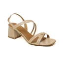Albano Dame Sko Beige 39 EU,