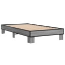  Sengeramme grå sonoma 100x200 cm konstruert tre og metall 8721102448485