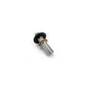 Kegland 100mm 5/8" All Thread Shank with Black Plastic Collar and 5/8" nut