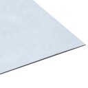 Selvklebende gulvplanker 5,11 m² PVC hvit marmor