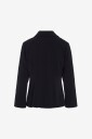 Bitte Kai Rand   Blazer Yume jacka med veckad detalj   Svart
