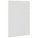 Magnetisk insektskjerm for vindu hvit 80x120 cm