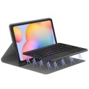 Samsung Galaxy Tab S6 Lite 2020/2022/2024 Bluetooth-tastaturdeksel m/ Pekeplate Blå