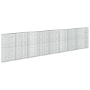 vidaXL Gabion med 3,5 mm tråd og 5x10 cm mesh 850x20x200 cm