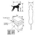 Gulliver 4 transportbur til hund