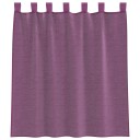  Voilegardiner med hemper 2 stk lilla 140x140 cm 8721158553072