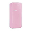 Smeg 50"s Style Kombiskap med Fryser Rosa FAB28RPK6