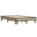 Sengeramme sonoma eik 120x200 cm konstruert tre og metall 8721102448416