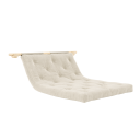 Karup Design Hooked Madrass Med Beslag 135x200 cm Raw / Ivory